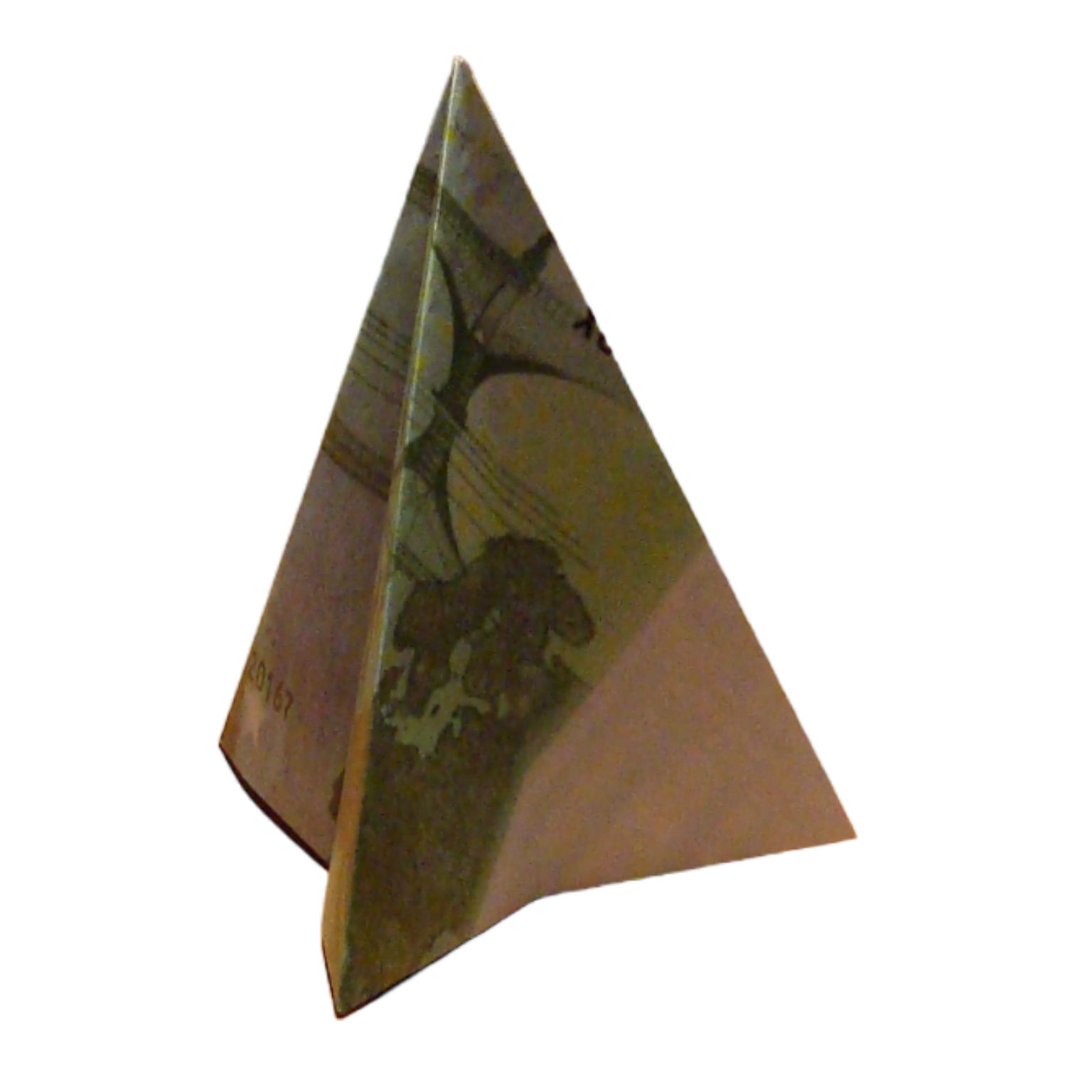 Origami Geldschein Baum Version 2 data-placement=