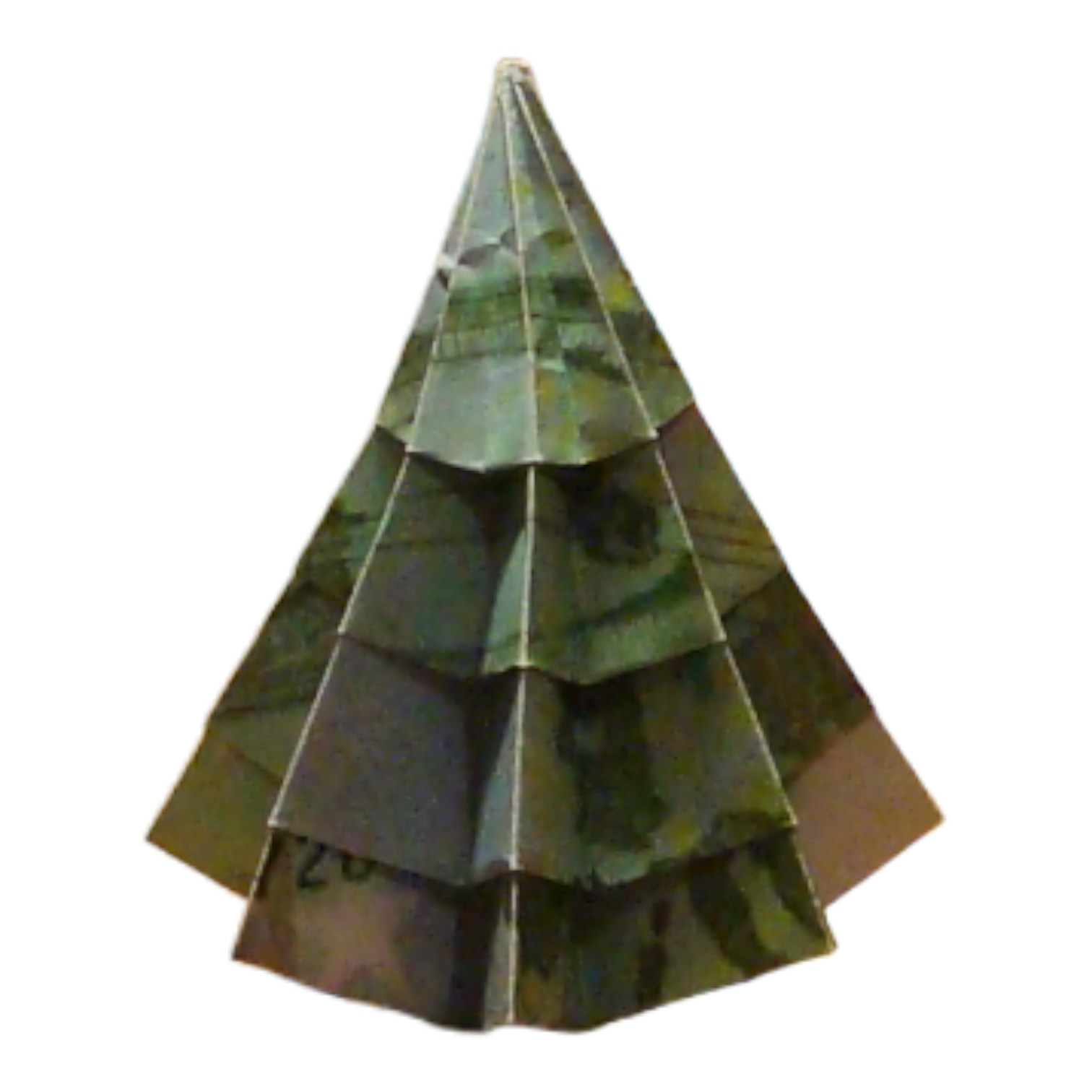 Origami Geldschein Baum Version 4