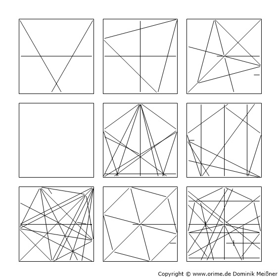 Origami reguläre Polygone CP